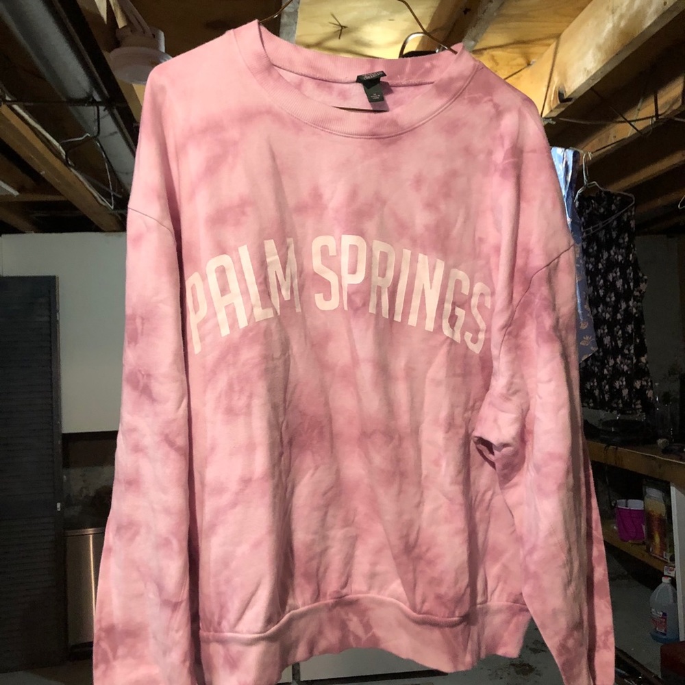 Tye dye crew neck